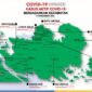Peta status penyebaran COVID 19 di Kota Bata per 11 Desember 2021