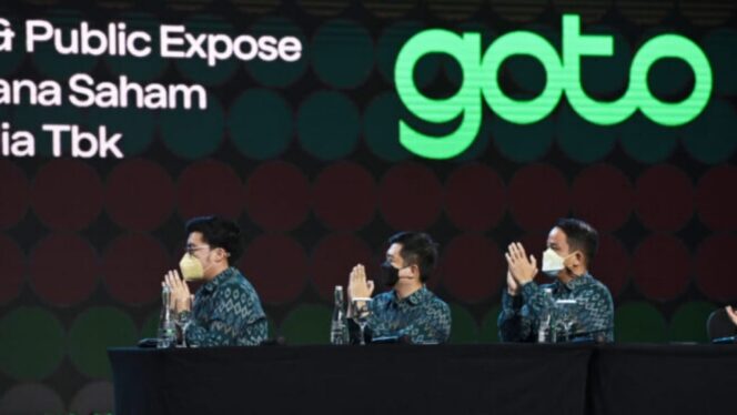 
					Peluncuran IPO GoTo Indoenesia. Foto: gotocompany