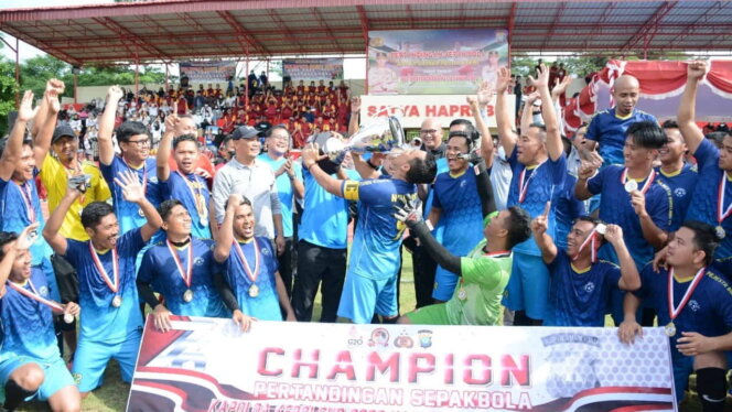 
 Polresta Barelang juarai Kapolda Kepri Cup II. Foto: Dok Polda Kepri