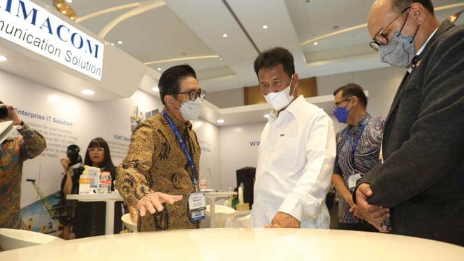 
					Kepala BP Batam membuka pameran dan Forum Bisnis Kemaritiman. Foto: Dok BP Batam