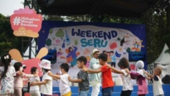 
 Weekend Seru Festival Hari Anak 2022  Kumparan, Diikuti 4.500 Orang Tua dan Anak-anak