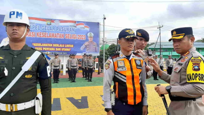 
					Apel Operasi Keselamatan Seligi 2023 Tanjungpinang. Foto: Istimewa