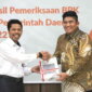Bupati Bintan Robby Kurniawan menerima LHP BKP