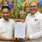 Neko Wesha Pawelloy menerima SK sebagai Ketua DPD Perindo Lingga