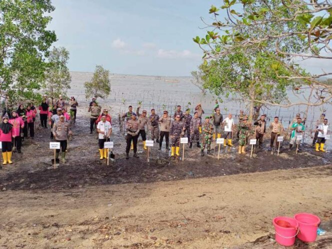 
					Koramil 04/Dabo, Kodim 0315/TPI, Ikut Menanam Pohon Mangrove Bersama Polres Lingga dalam Rangka HUT RI ke-78