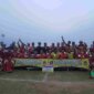 Kesebelasan PS Batam juara Piala Soeratin U-17 tahun 2023 di GOR Badang Perkasa Karimun. Foto: Khairul S/kepripedia.com