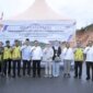 Gubernur Ansar mendampingi Kepala Bappenas Suharso Monoarfa tinjau proyek Penanganan Jalan Lintas Barat Lanjutan
