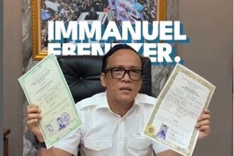 Immanuel Ebenezer Wakil Menteri Tenaga Kerja.