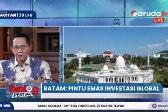 Wali Kota sekaligus Kepala Badan Pengusahaan (BP) Batam, Amsakar Achmad dalam dialog di GarudaTV.